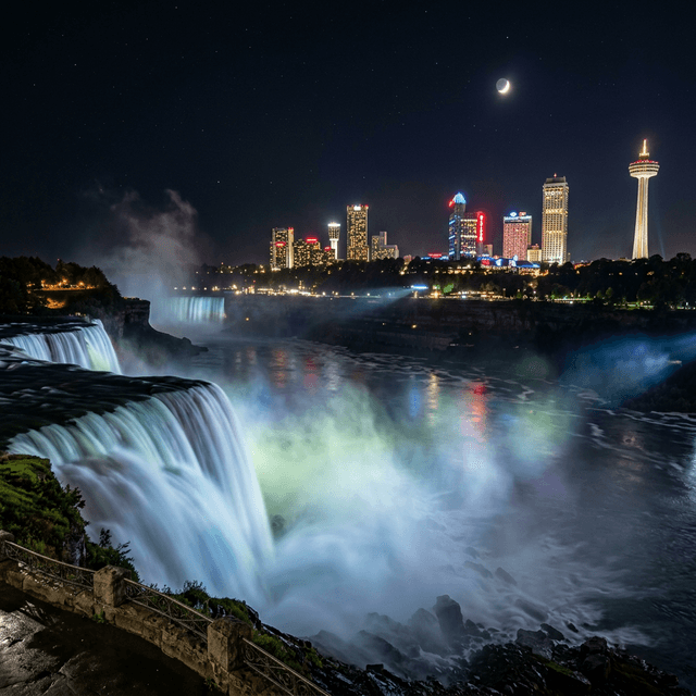 Niagara Falls Cityscape